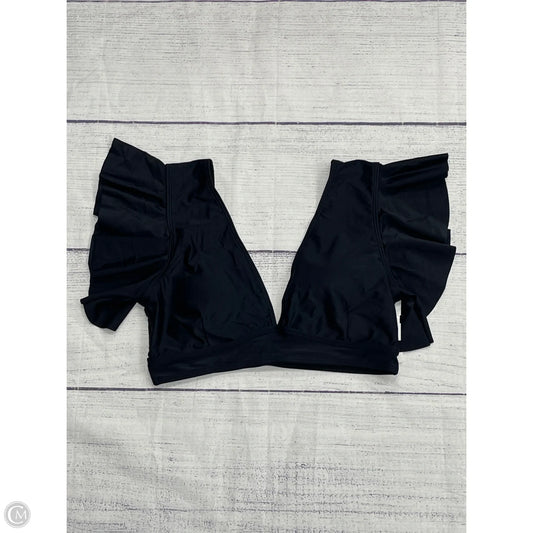 Swimsuit Top By Clothes Mentor In Black, Size: M