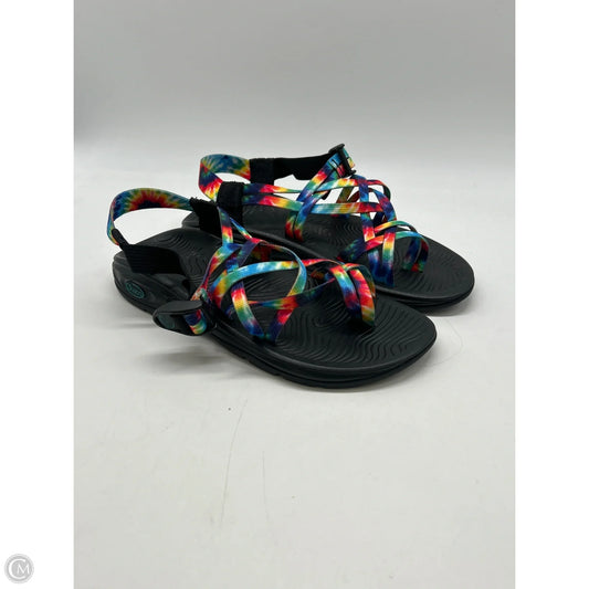 Sandals Flats By Chacos In Multi-colored, Size: 8