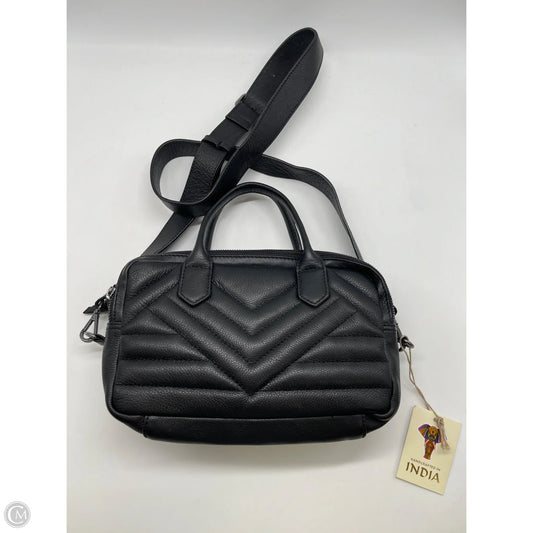 Crossbody Leather By Clothes Mentor, Size: Medium