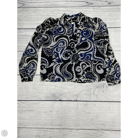 Top Long Sleeve By Loft In Multi-colored, Size: Xs