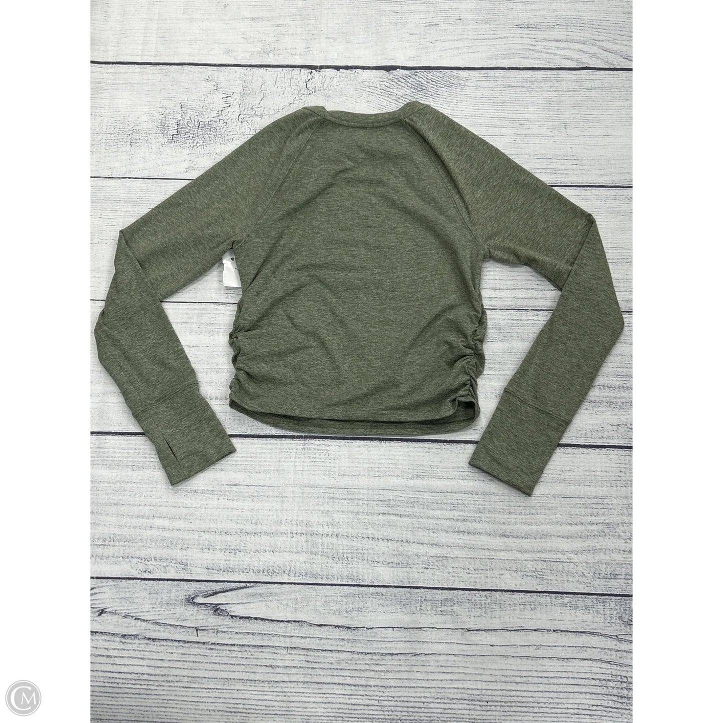 Athletic Top Long Sleeve Crewneck By Offline By Aerie In Green, Size: M