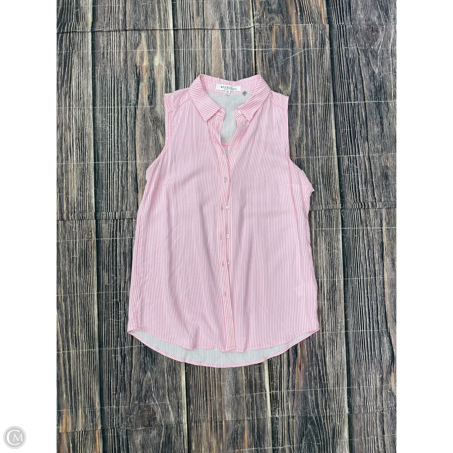 Tank Top By Workshop In Pink, Size: Xs
