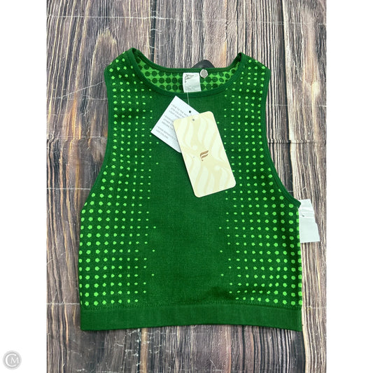 Athletic Tank Top By Fabletics In Green, Size: Xs