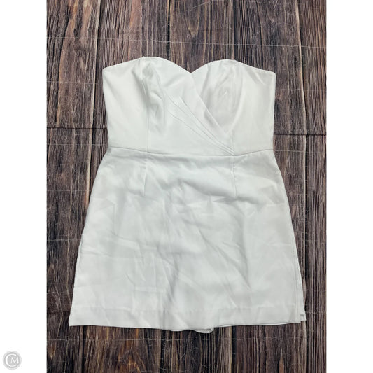 Romper Designer By Lilly Pulitzer In White, Size: 16