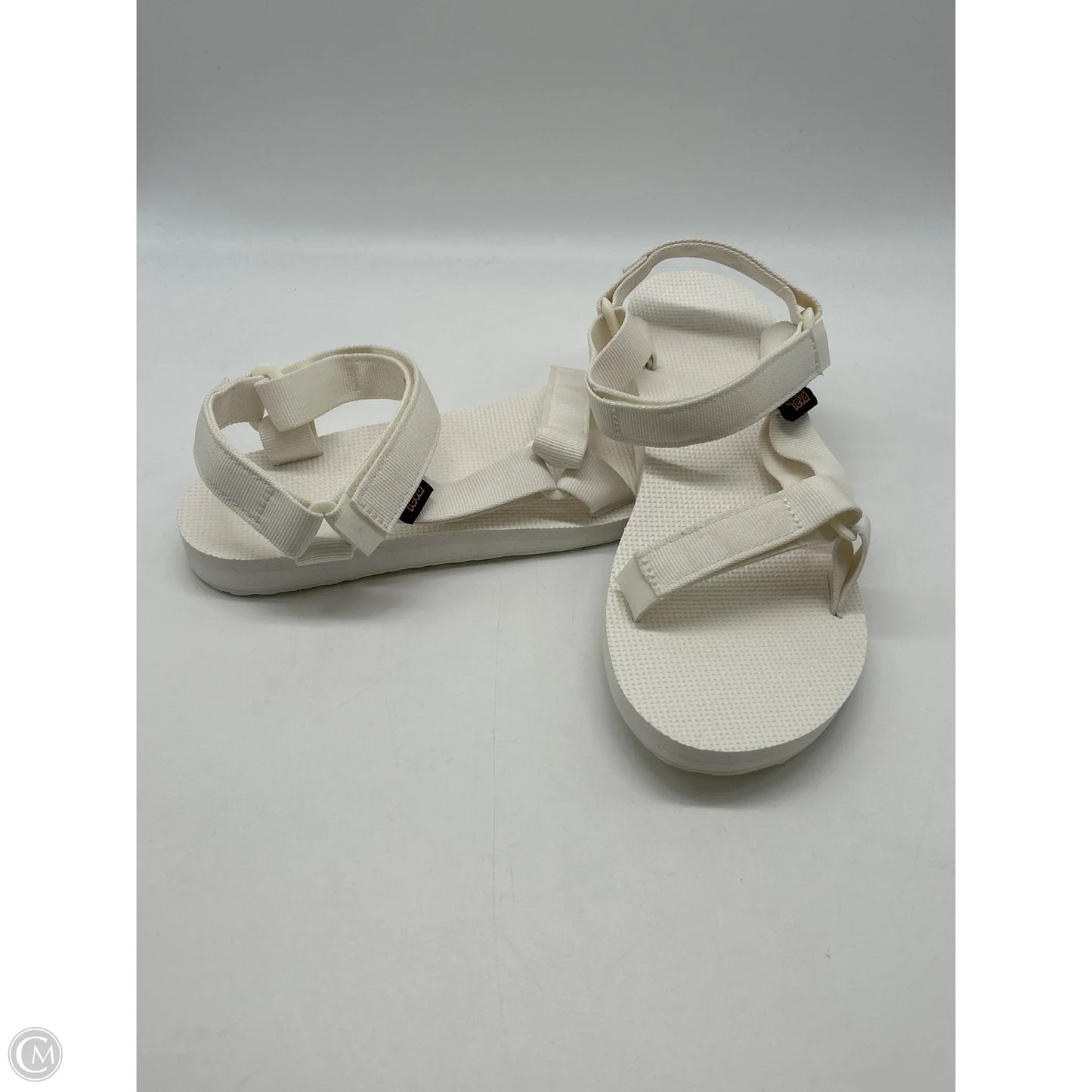 Sandals Flats By Teva In White, Size: 9