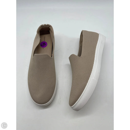 Shoes Flats By Happily Grey In Tan, Size: 8.5