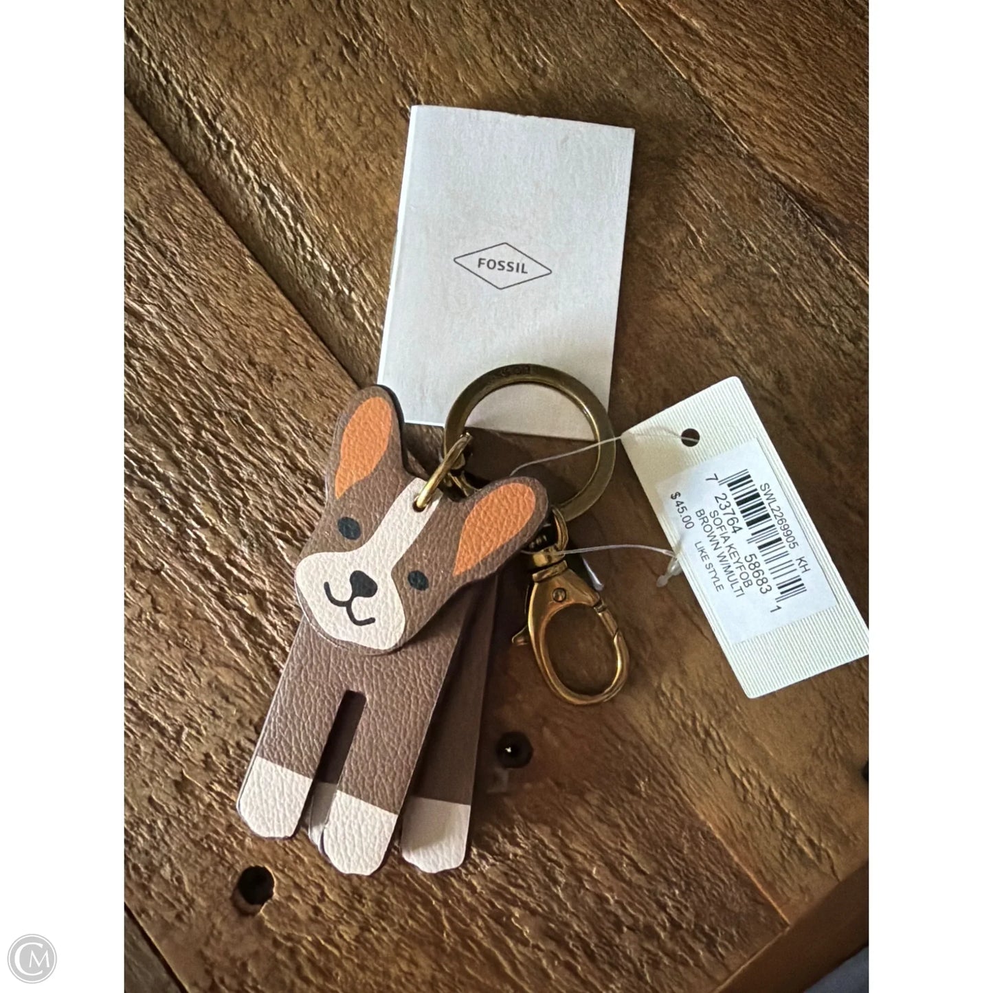 Key Chain By Fossil, Size: