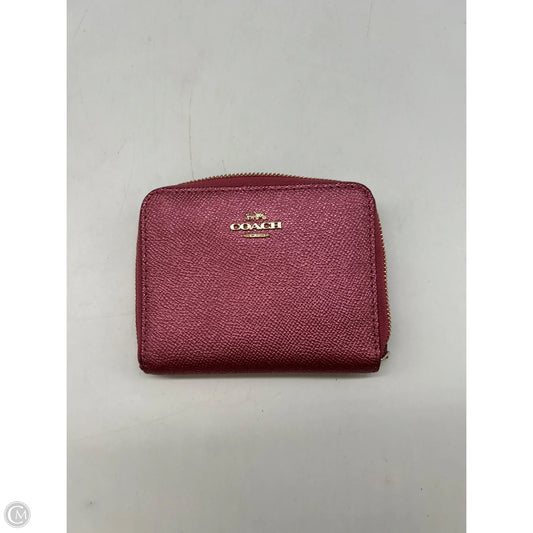 Wallet Designer By Coach, Size: Small
