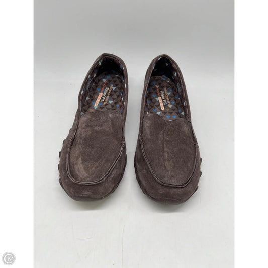 Shoes Flats By Skechers In Brown, Size: 11