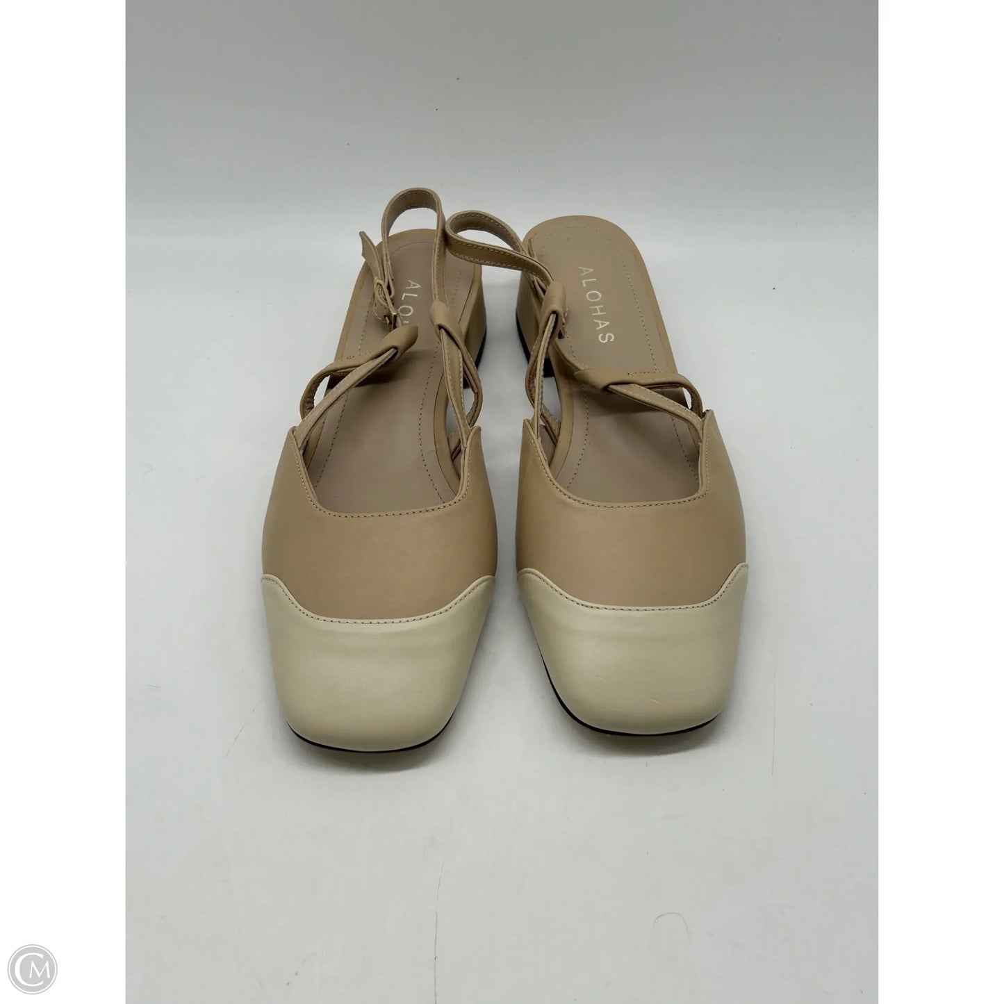 Shoes Flats By Clothes Mentor In Tan, Size: 7.5