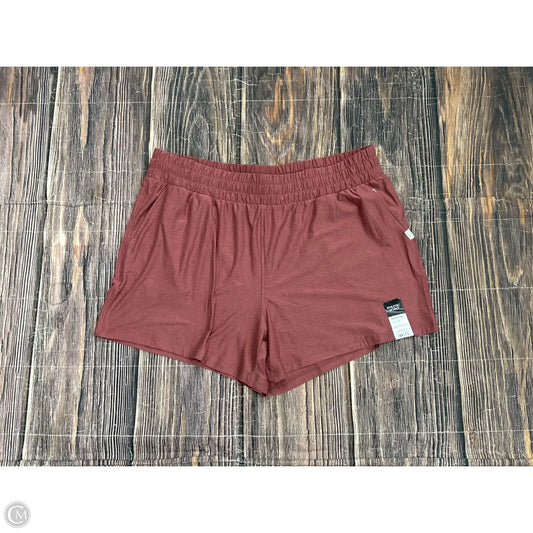 Athletic Shorts By Athletic Works In Red, Size: Xl