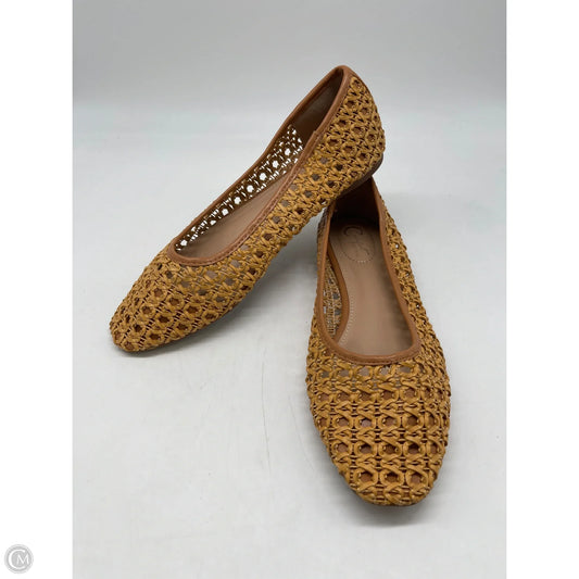 Shoes Flats By Cato In Orange, Size: 9