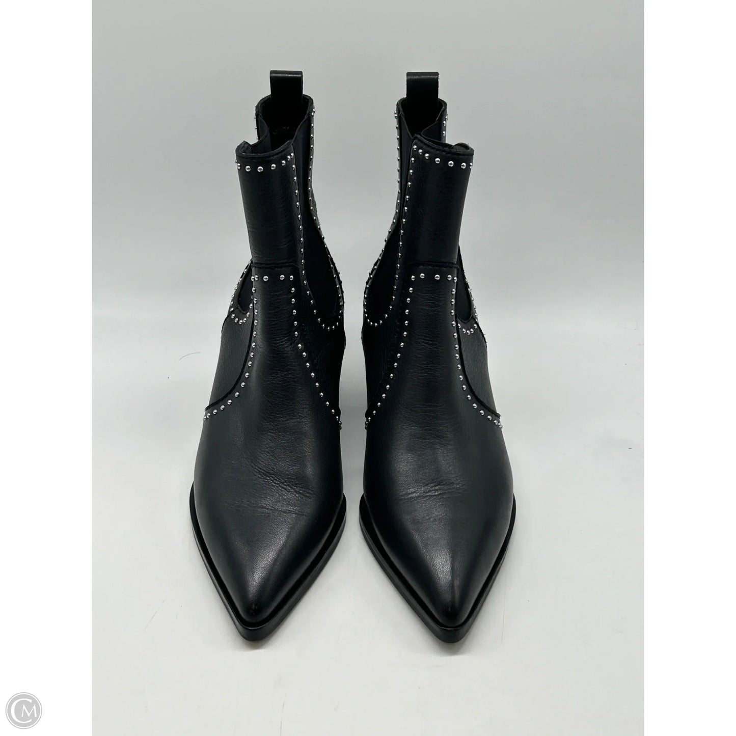 Boots Ankle Heels By Paige In Black, Size: 7
