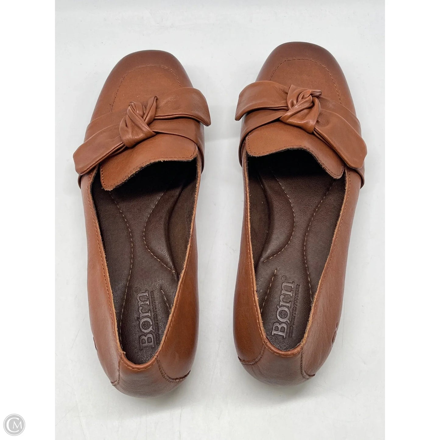 Shoes Flats By Born In Brown, Size: 7