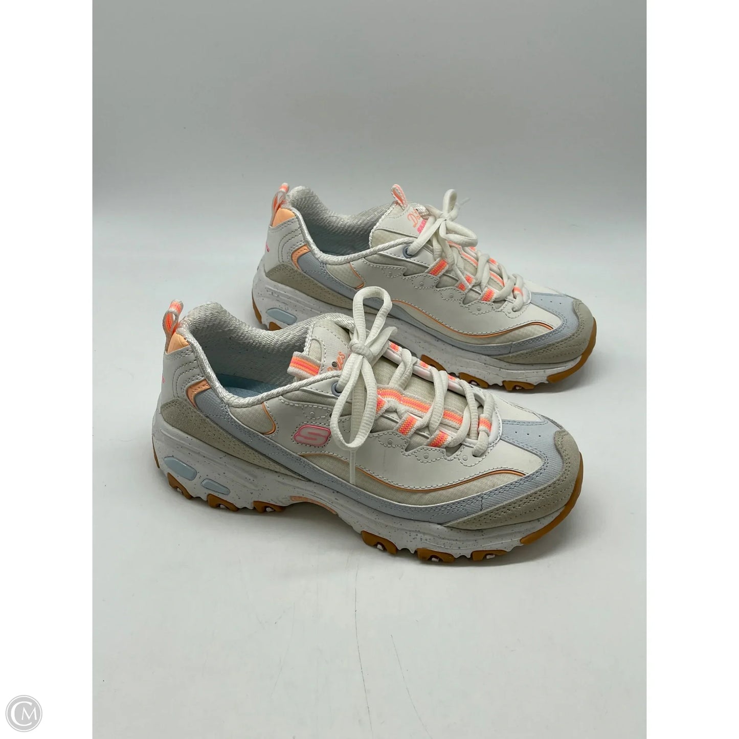Shoes Athletic By Skechers In White, Size: 7