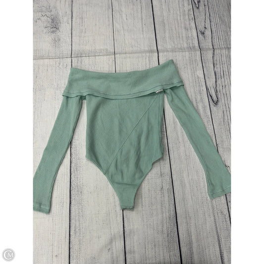 Top Long Sleeve By Free People In Blue, Size: S