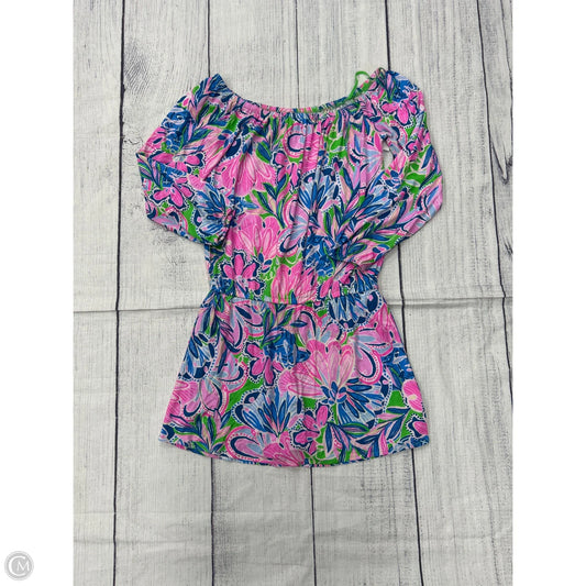 Romper Designer By Lilly Pulitzer In Multi-colored, Size: S