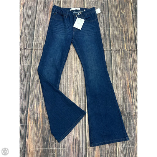 Jeans Flared By Kancan In Blue Denim, Size: 0p