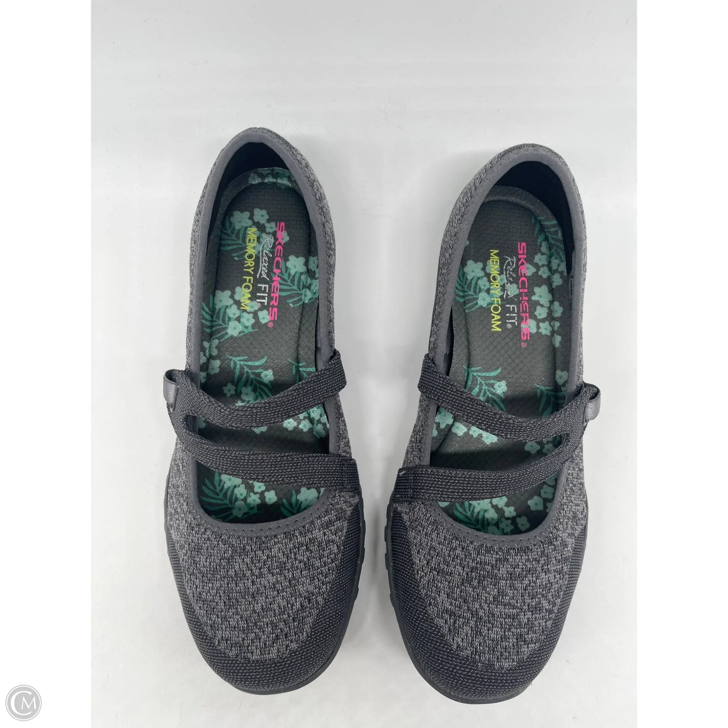 Shoes Flats By Skechers In Grey, Size: 8