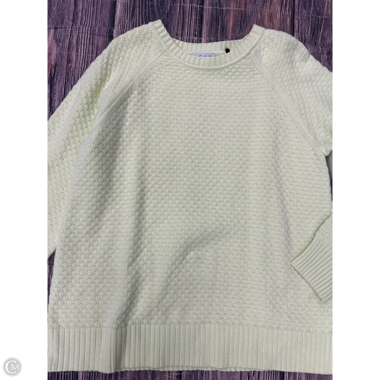Sweater By Joan Rivers In Green, Size: L