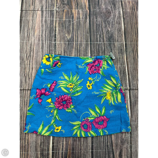 Skirt Designer By Lilly Pulitzer In Floral Print, Size: 8