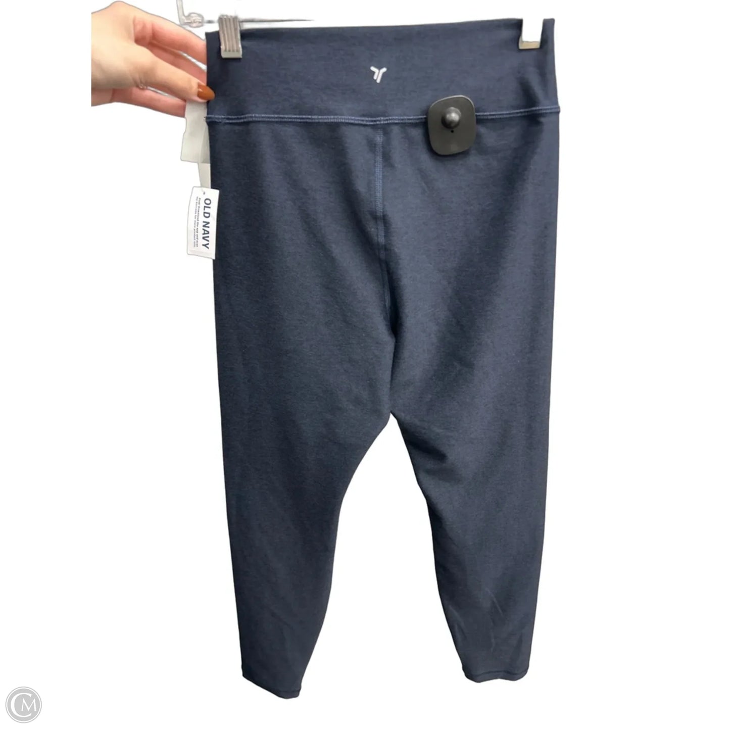 Athletic Leggings By Old Navy In Navy, Size: Xsp