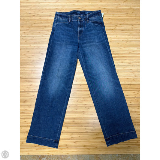 Jeans Wide Leg By J. Jill In Blue, Size: 8