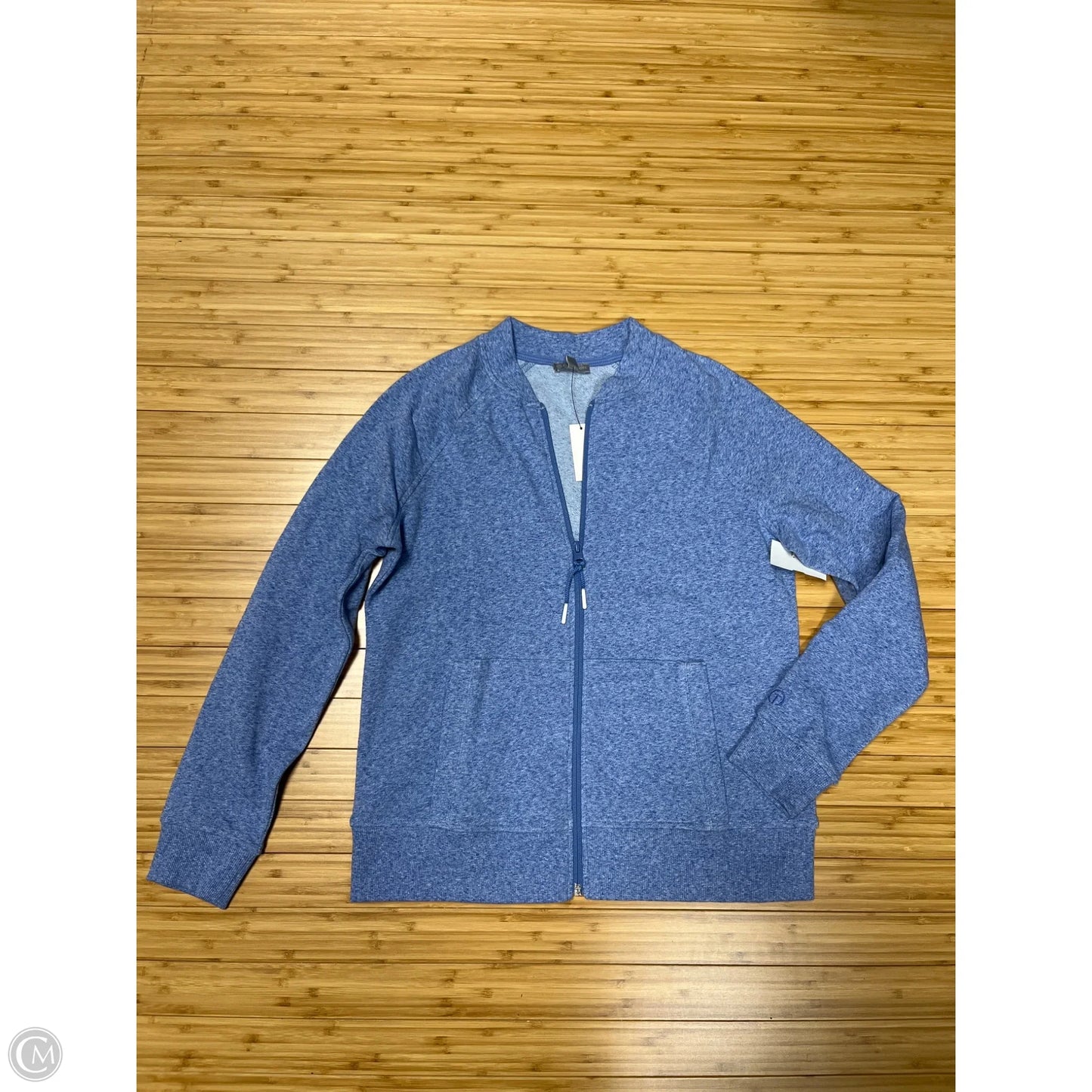 Sweatshirt Collar By Talbots In Blue, Size: Sp