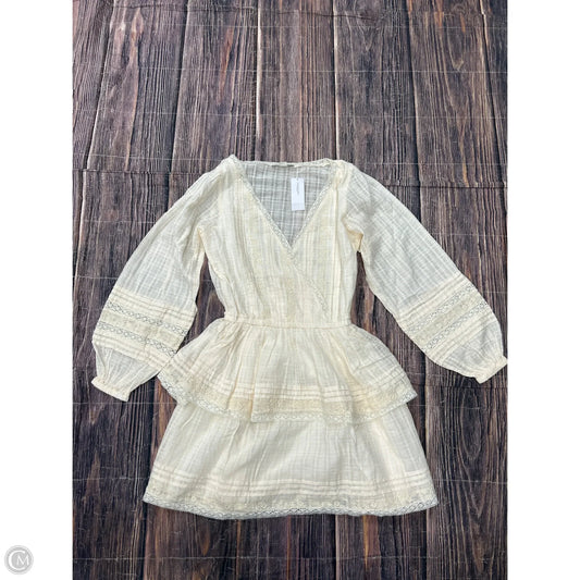 Dress Casual Short By American Eagle In Cream, Size: Sp