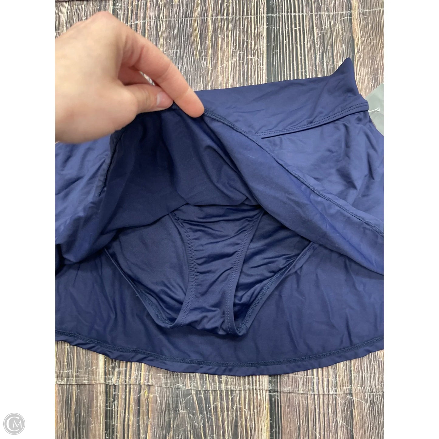 Swimsuit Bottom By Anne Cole In Blue, Size: L