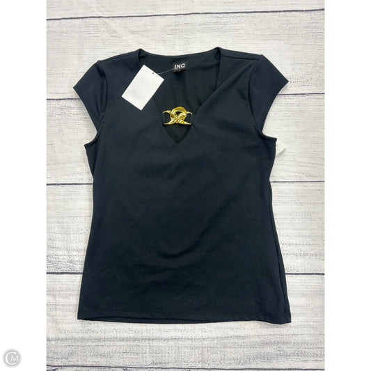 Top Sleeveless By Inc In Black, Size: M