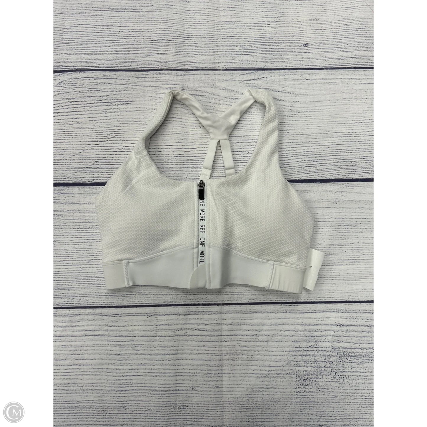 Athletic Bra By Zyia In White, Size: M