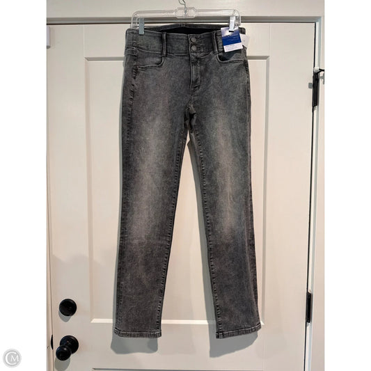 Jeans Straight By Apt 9 In Grey, Size: 8