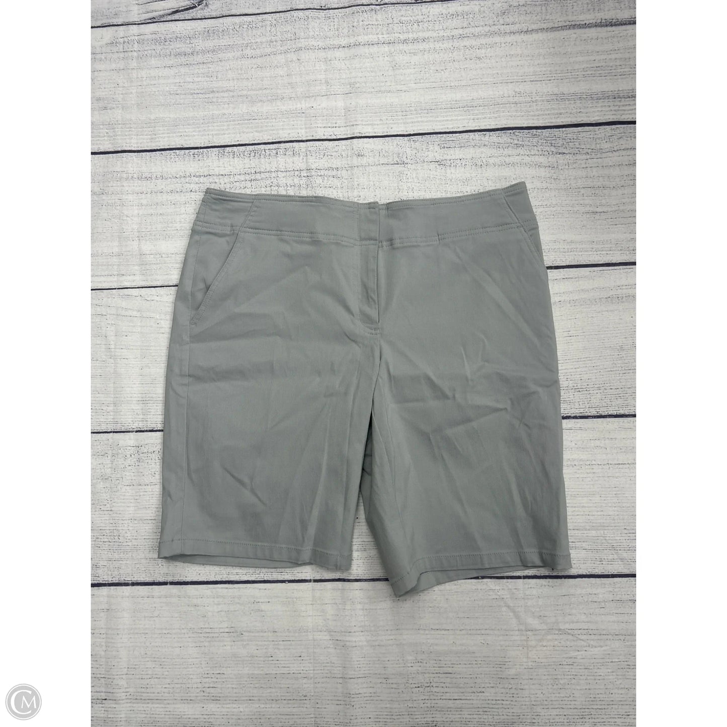Athletic Shorts By Izod In Grey, Size: 12