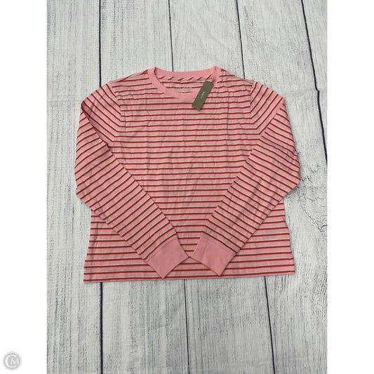 Top Long Sleeve By J. Crew In Striped Pattern, Size: S