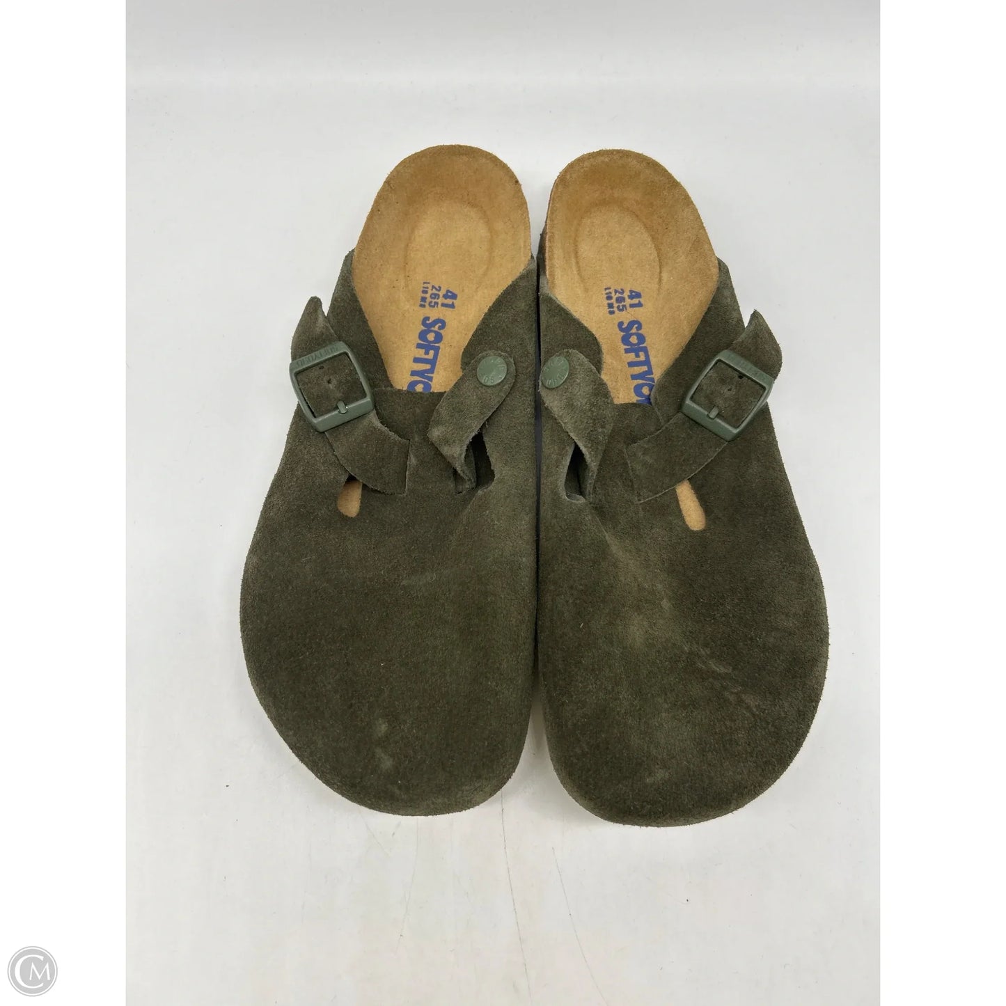 Shoes Flats By Clothes Mentor In Green, Size: 10.5