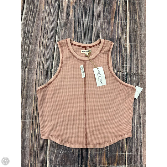 Tank Top By Madewell In Orange, Size: 1x