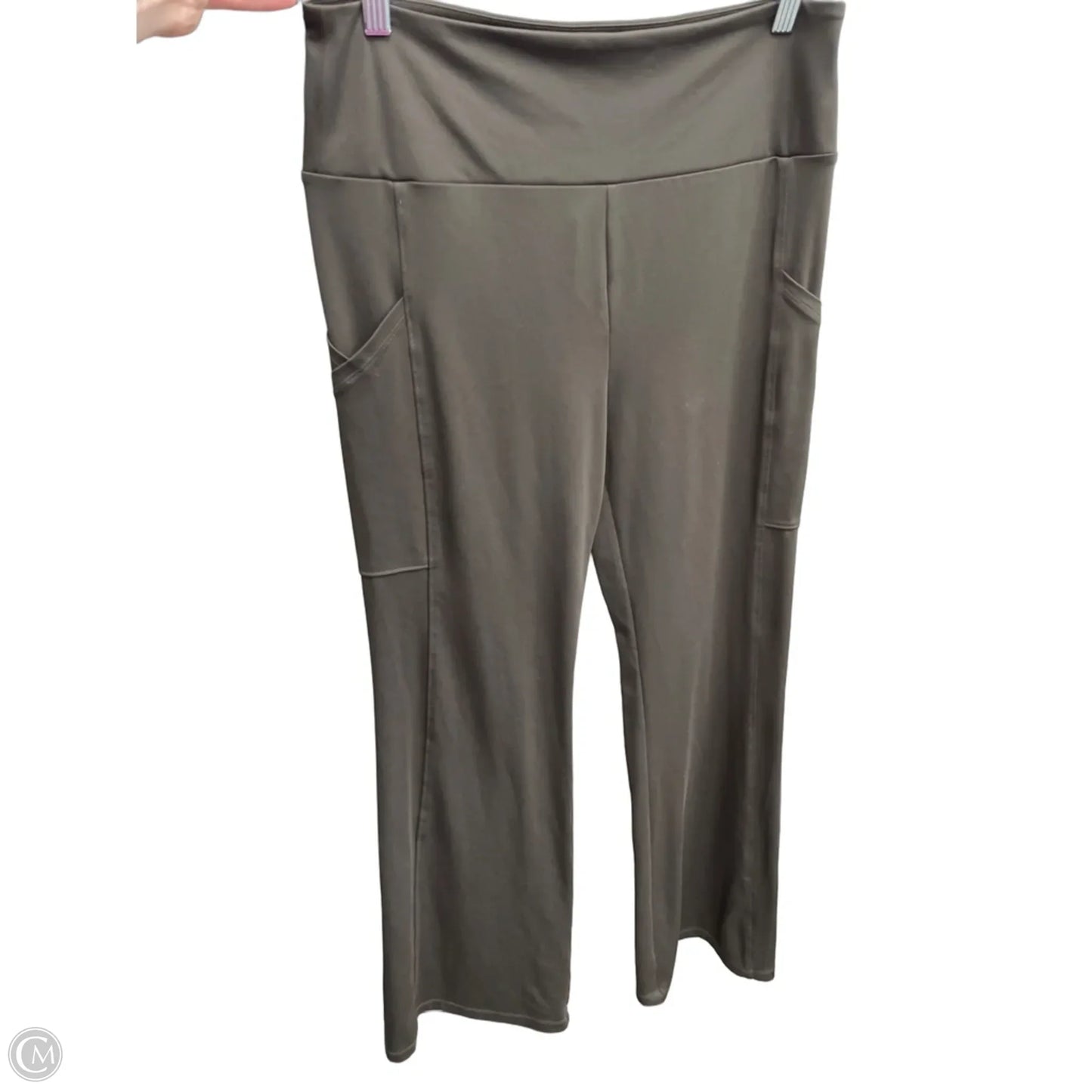 Athletic Pants By Lou And Grey In Green, Size: L