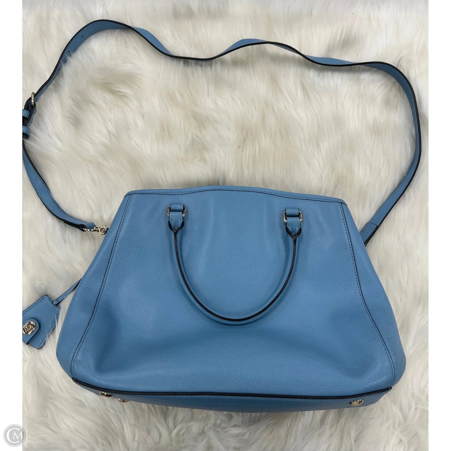 Handbag Designer By Coach, Size: Large