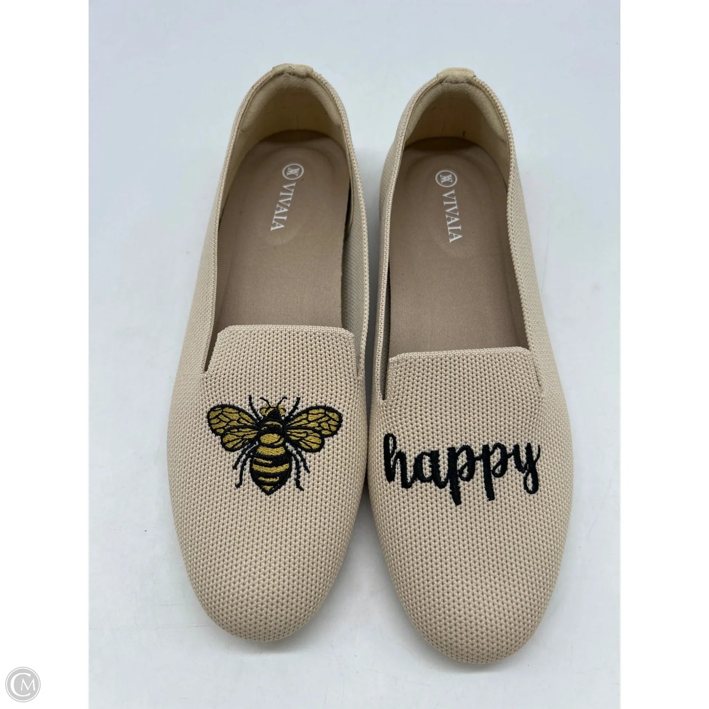 Shoes Flats By Vivaia In Beige, Size: 7