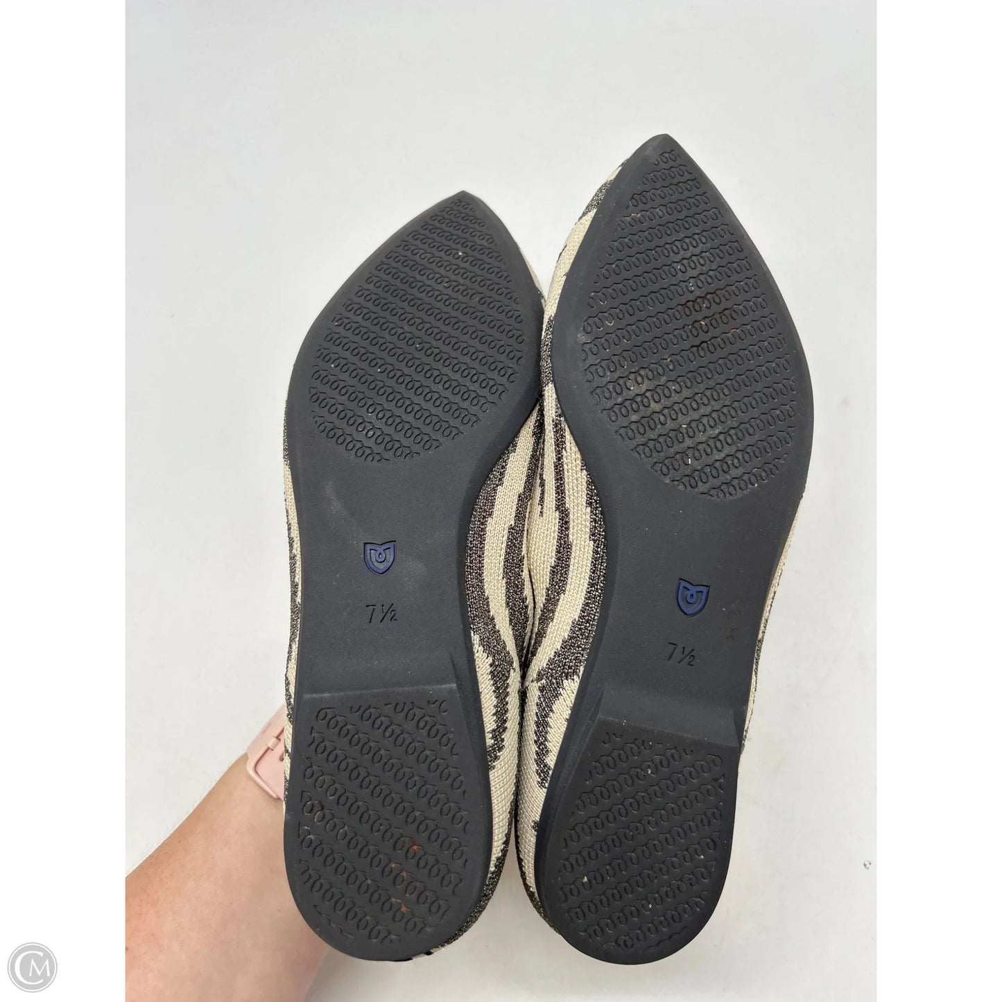 Shoes Flats By Rothys In Animal Print, Size: 7.5