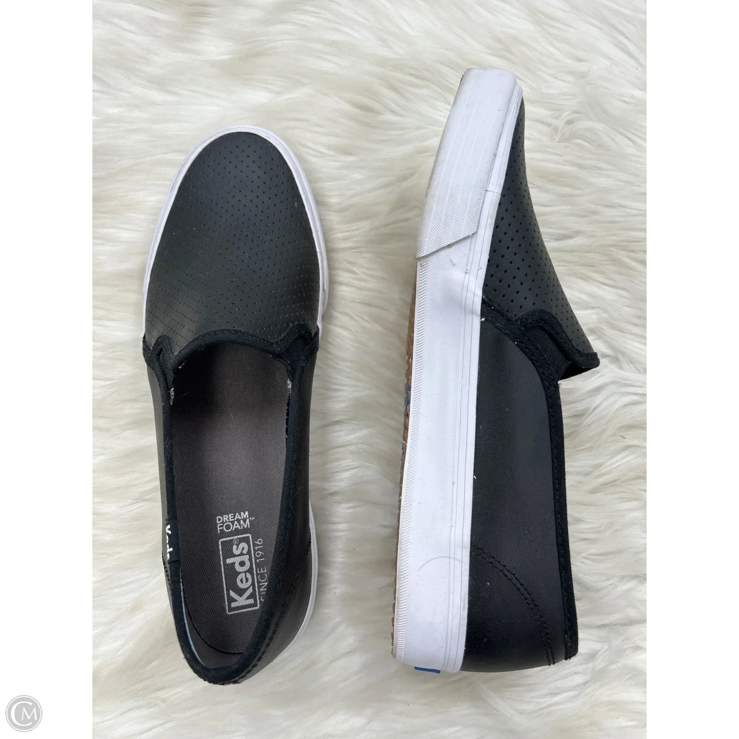 Shoes Flats By Keds In Black, Size: 10