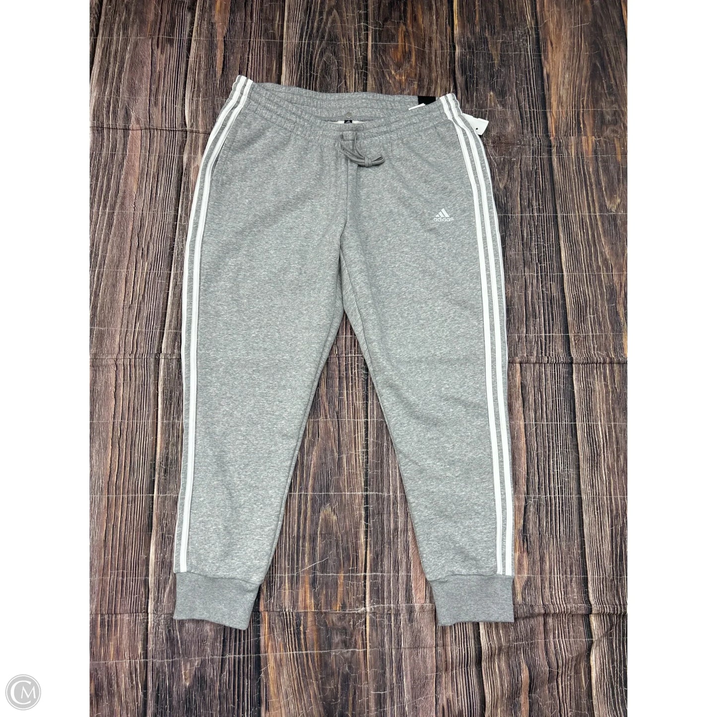 Pants Lounge By Adidas In Grey, Size: 2x