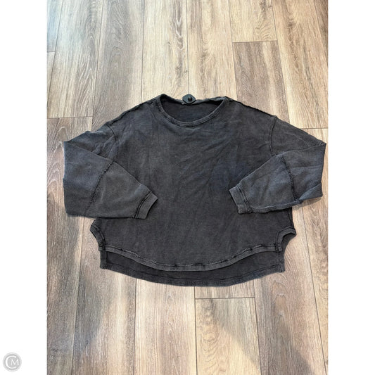 Top Long Sleeve By We The Free In Black, Size: S