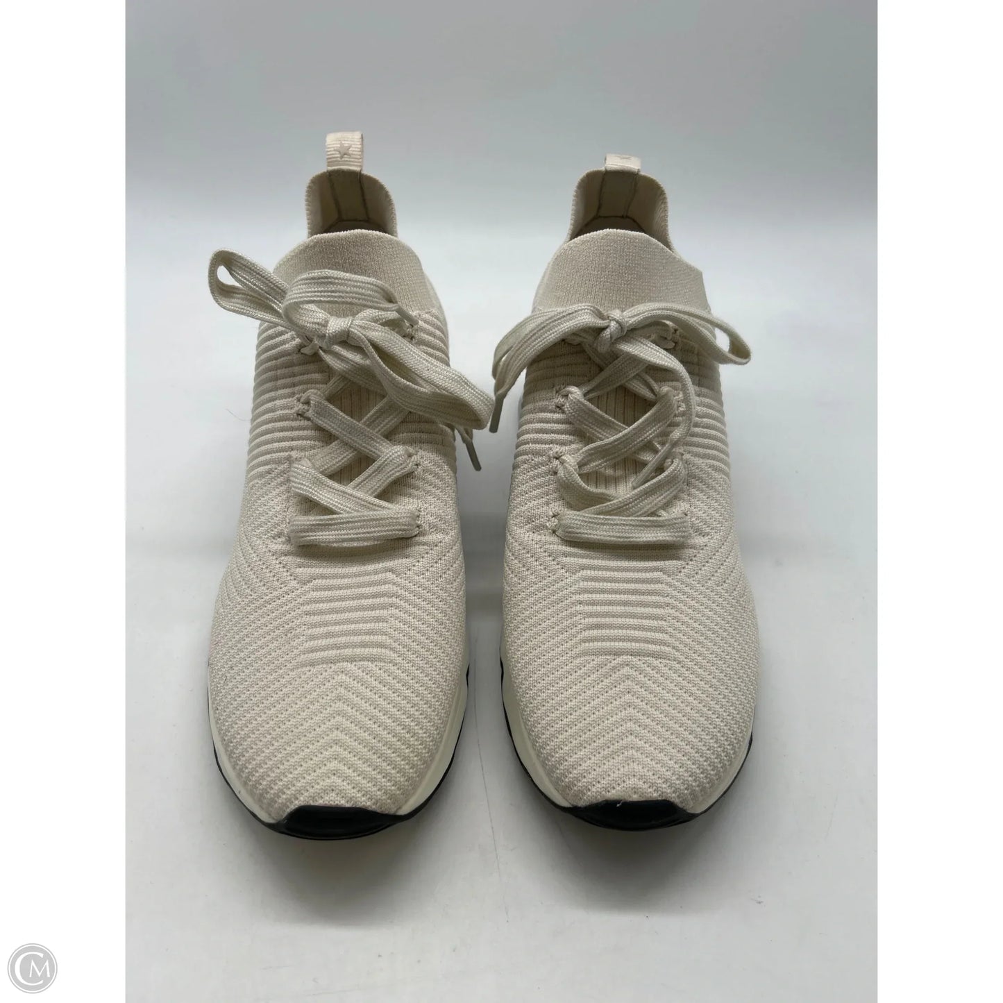 Shoes Athletic By Ash In Cream, Size: 9.5