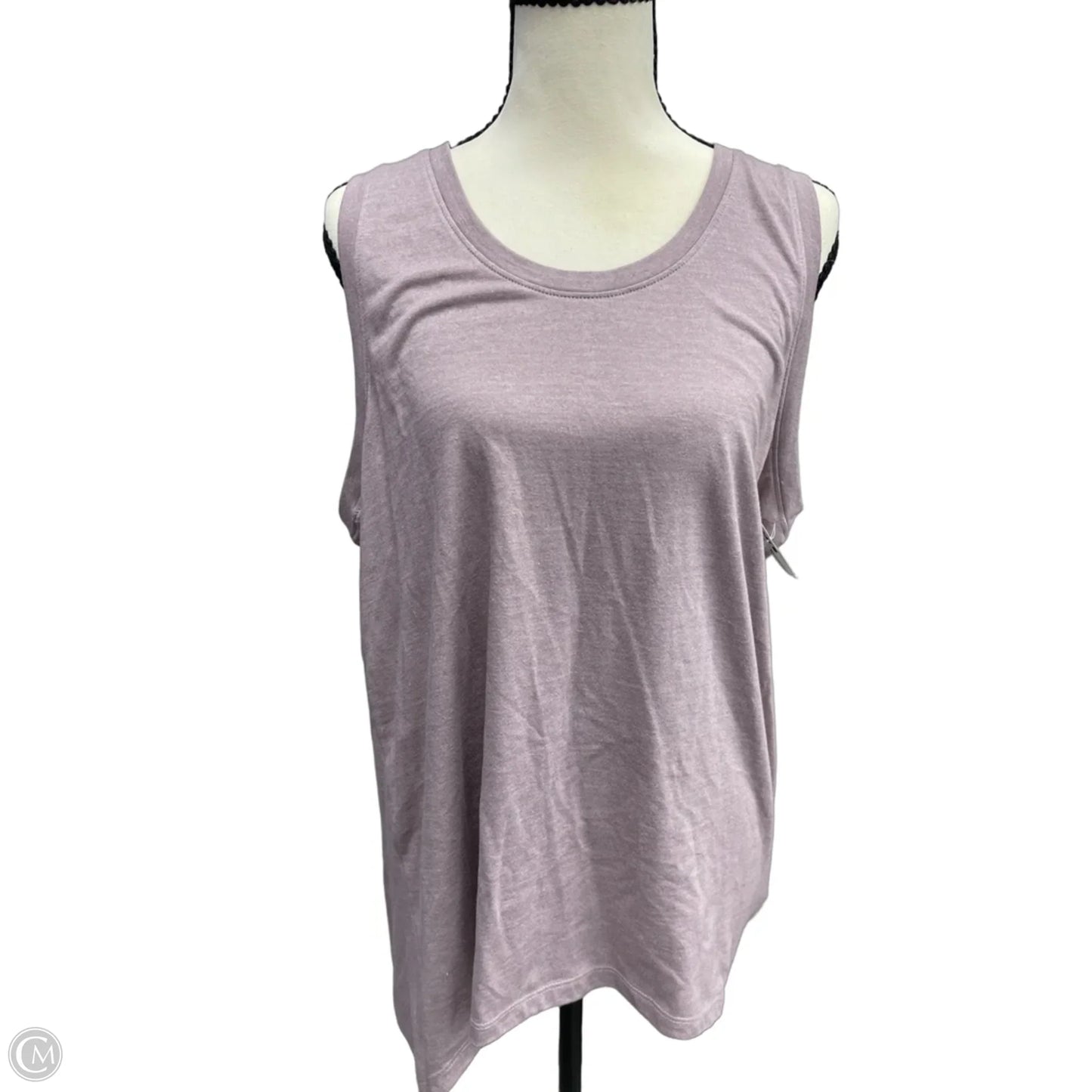 Athletic Tank Top By The North Face In Purple, Size: L