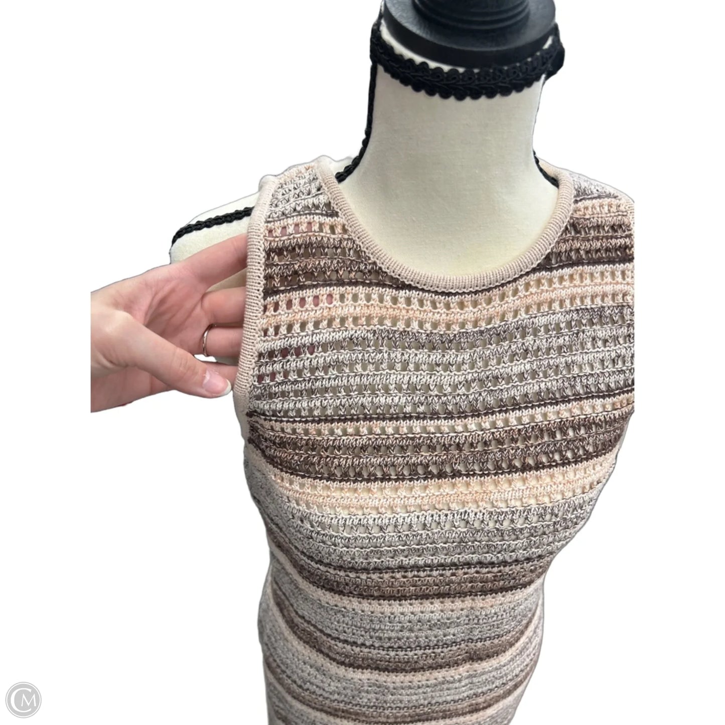 Dress Party Long By By The River In Brown, Size: L