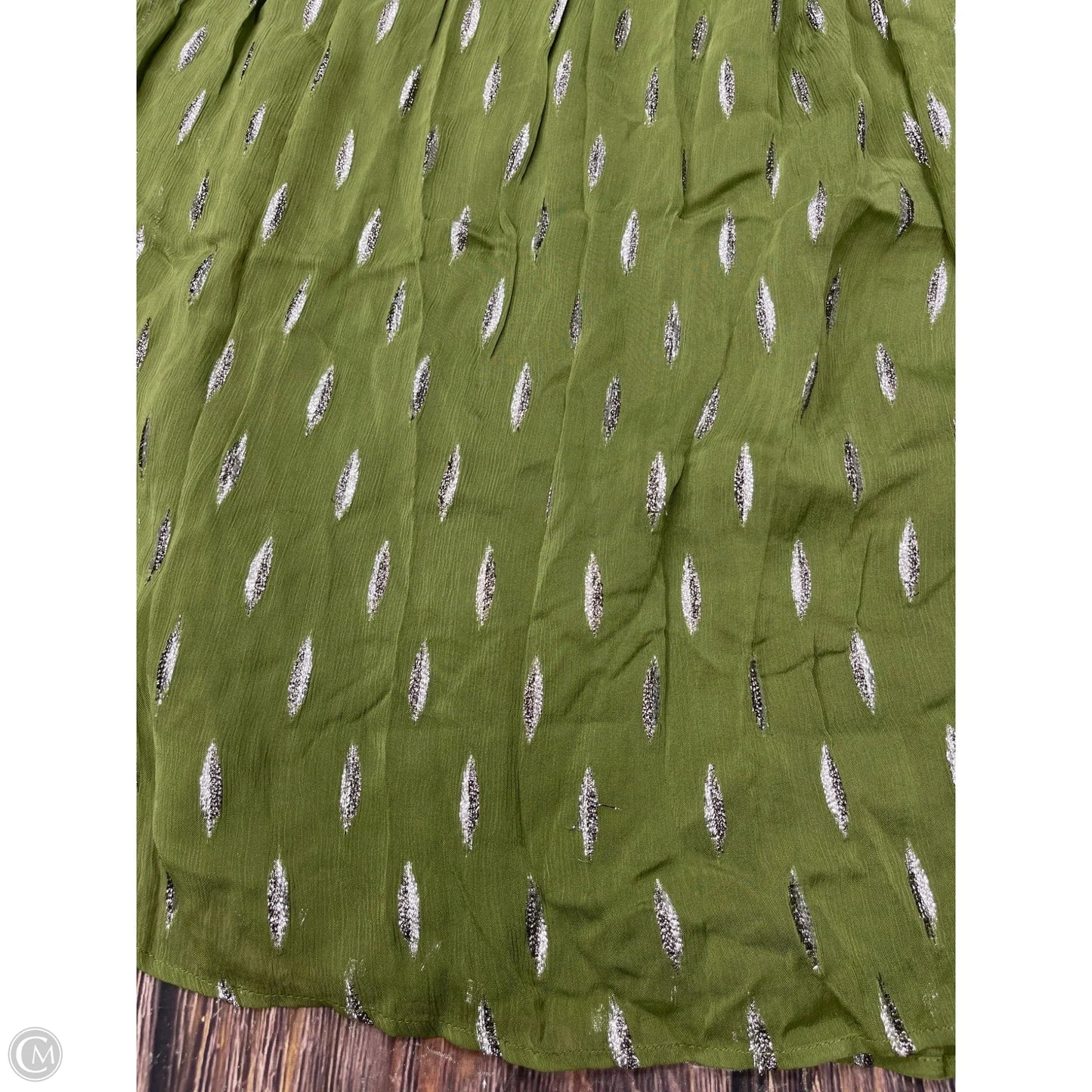Skirt Maxi By Zara In Green, Size: L