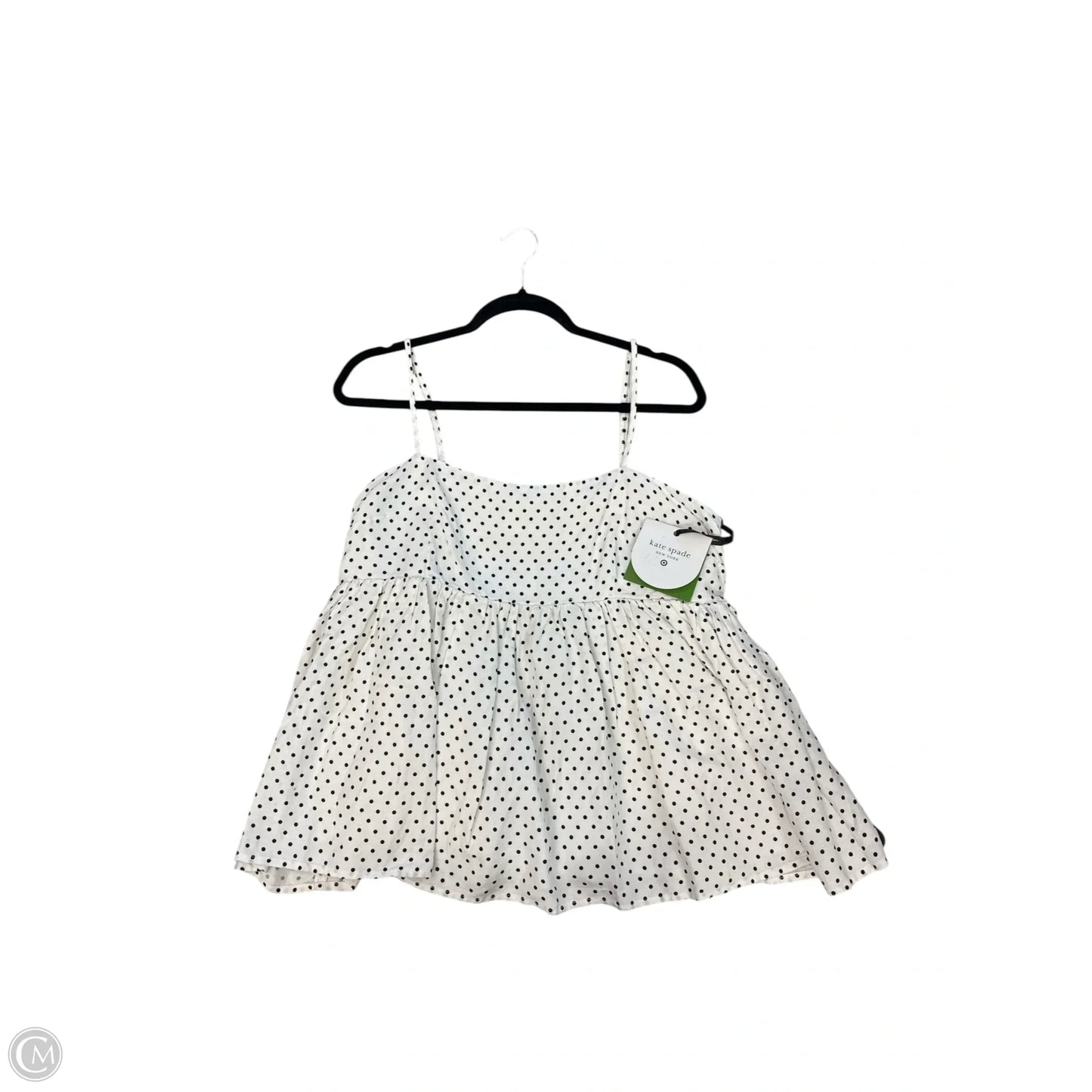 Blouse Designer By Kate Spade In Polkadot Pattern, Size: Xl