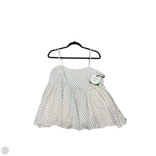 Blouse Designer By Kate Spade In Polkadot Pattern, Size: Xl